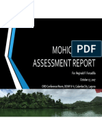 Mohicap Cave Assessment Result