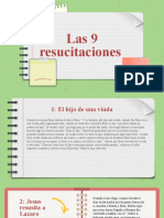 Las 9 Resucitaciones