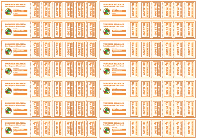 Desain Voucher A3-1 | PDF