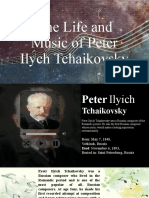 The Life and Music of Peter Ilych Tchaikovsky