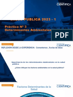 Salud Publica 2023 - 1: Práctica #3 Determinantes Ambientales