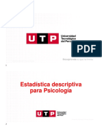 Estadística Descriptiva para Psicología: Estadístico Rolando R. Romero Paredes