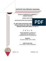 Instituto Politécnico Nacional: Escuela Superior de Comercio Y Administración