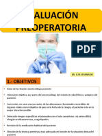 Evaluación Preoperatoria: DR: Luis Seminario
