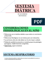 Anestesia Pediátrica: DR: Luis Seminario Anestesiologia