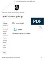 Phenomenology - Qualitative Study Design - LibGuides at Deakin University