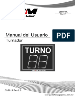 Turnador 3568 Manual