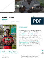 Digital Lending: Kenya