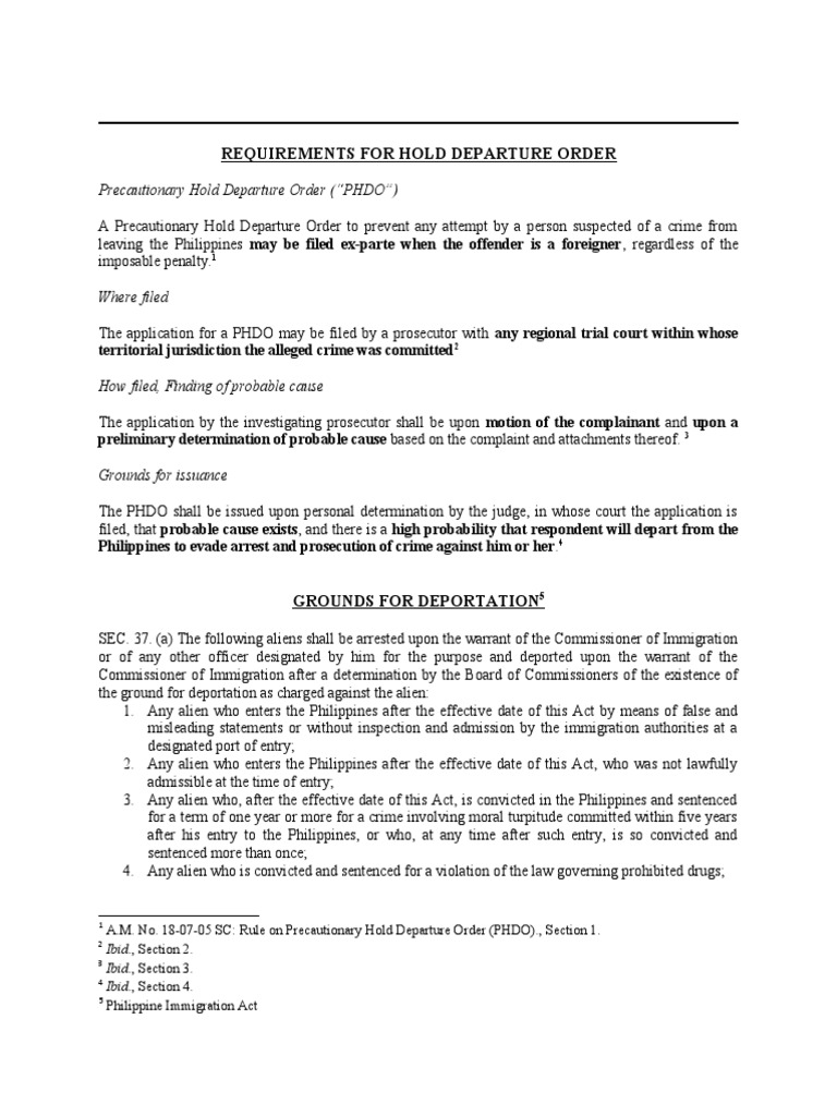 Legal Memo Violation of Immigration Laws PDF Prosecutor