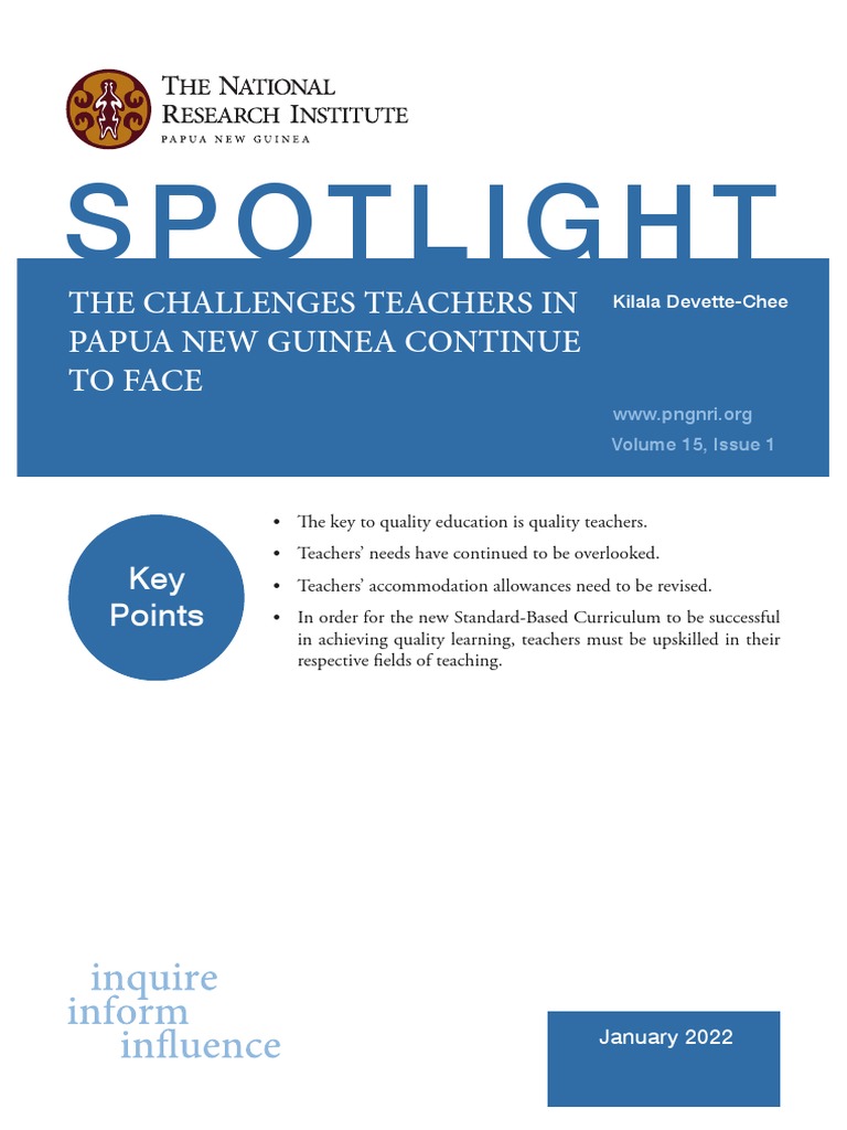 Spotlight Vol 15 Issue 1 | PDF | Teachers | Curriculum