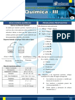 Reacciones Quimicas Problemas Propuestos: Material de Actividades