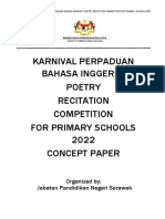 Poetry Recitation Competition For Primary Schools 2022 - State