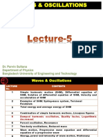 Psmony Lec-5 - Waves & Oscillations-1