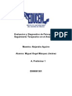 A. Preliminar 1 Marquez Jimenez Miguel Angel Evaluacion y Diagnostico de Psicopatologias y Seguimiento Terapeutico en El Area Educativa