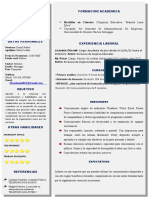 Perfil profesional Daniel Mota busca oportunidad laboral