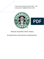 Starbucks Corporation S