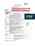 Sesión de Aprendizaje - E3a3