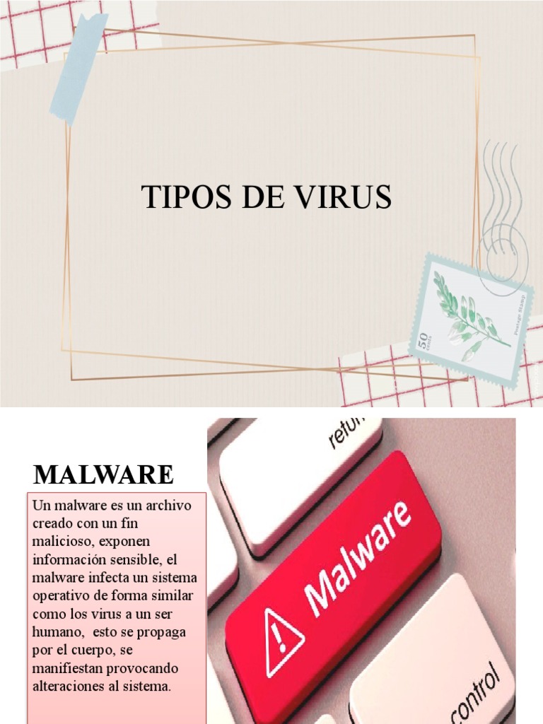 Tipos de Virus PDF