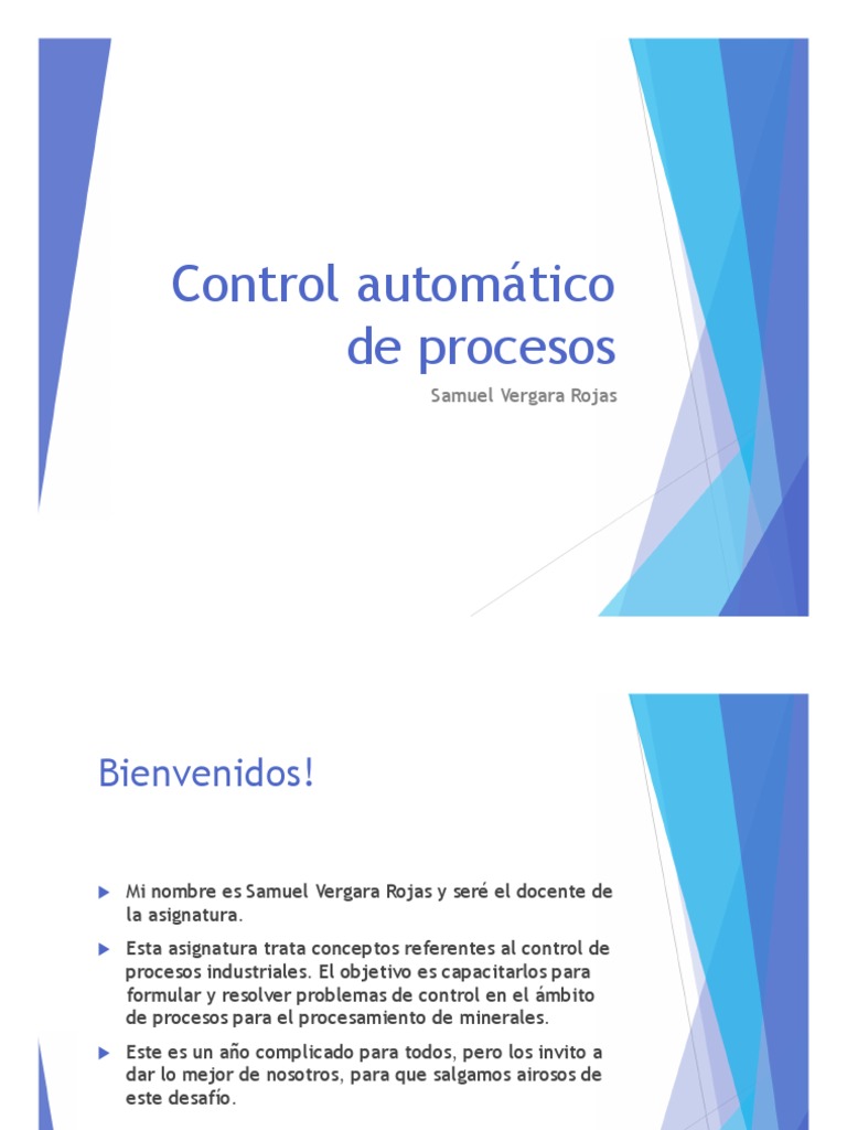 Control de Procesos en Ingeniería Industrial | PDF | Taxonomía (biología)