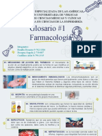 Glosario #1 Farmacología