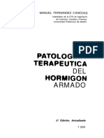 Patologia y Terapeutica Del Hormigon Armado