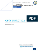 Guía Didáctica: Universidad Nacional Autónoma de Honduras