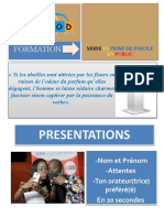 Bienvenue Au Cours: Formation