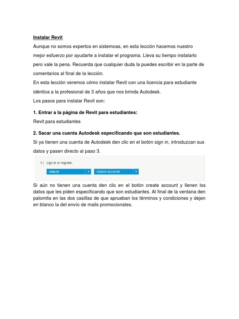 Autodesk Revit Descargar Gratis