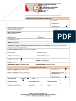 F-Int-001 Formulario de Aplicación para Movilidad Estudiantil