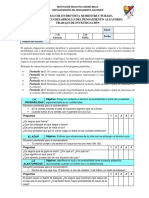 Modelo de Entrevista Semiestructurada Diagnostico Desarrollo Del Pensamiento Aleatorio Trabajo de Investigación