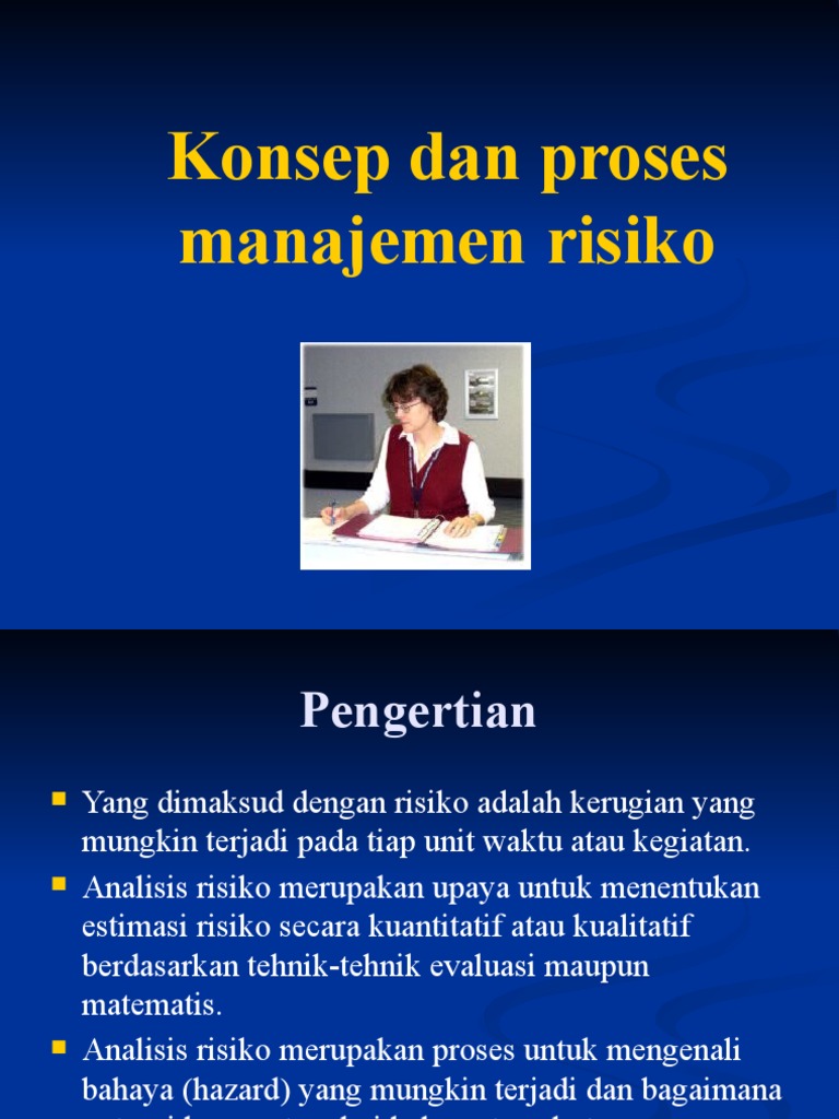Proses Manajemen Risiko Terperinci | PDF