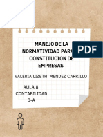 Constitución de empresas y normatividad