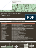 Aplikasi PTSL Fisik ASN Tahun 2023: Pusat Data Dan Informasi Pertanahan, Tata Ruang Dan LPPB