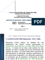 Universidad Nacional Del Centro Del Perú Escuela de Post Grado Unidad de Post Grado Facultad de Ingeniería de Minas