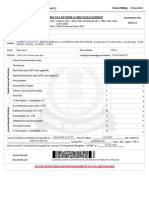 Indian Income Tax Return Acknowledgement: Acknowledgement Number: Date of Filing