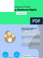 Company Profile: PT Radya Akselerasi Digital