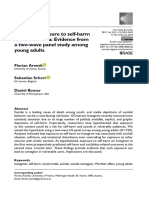 (Arendt Et Al., 2019) - Effects of Exposure To Self-Harm On Social Media