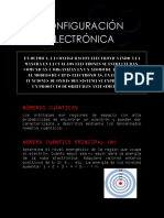 Configuración electrónica orbitales números cuánticos