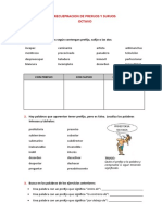 Valucion Prefijos y Sufijos