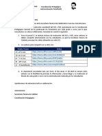 Coordinación Pedagógica Autoevaluación Estudiantil: Grado / Curso Enlace