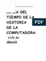 Linea Del Tiempo de La Historia de La Computadora: Ábaco