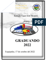 Graduando 2022: Rubiela Yanet Soto Monroy Práctica Supervisada