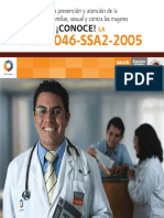 3. NOM 046-SSA2-2005 (Violencia Familiar, Sexual y contra las Mujeres)