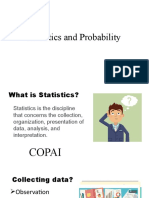 Statistics and Probability MT - SY 2022-23