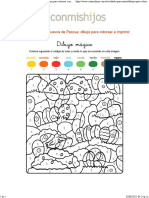 Imprimir Dibujo Mágico de Huevos de Pascua Dibujo para Colorear e Imprimir