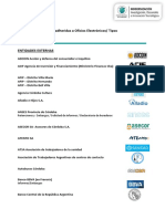 Instituciones Adheridas A Oficios Electrónicos