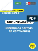 Escribimos Normas de Convivencia