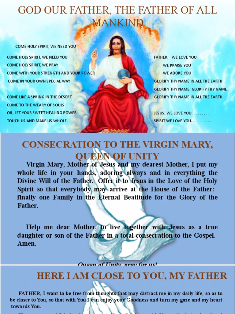 Prayers and Meditations to God the Father PDF God The