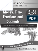 Money, Time, Fractions and Decimals: Basic Skills