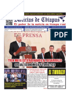Periódico Noticias de Chiapas, Edición Virtual Martes 18 de Abril de 2023